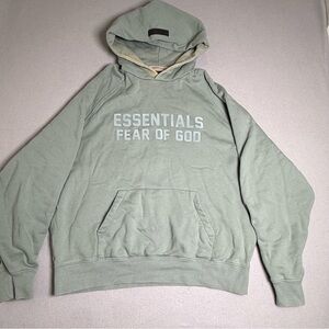Essentials Fear Of God Men's Small S  SS'23 Tonal Pullover Hoodie NC3 Sycamore